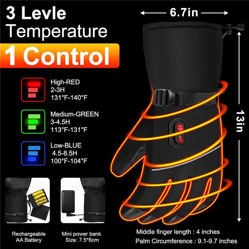 A07T – Sarung Tangan Elektrik  - Heated Gloves Electric ulasan dan harga