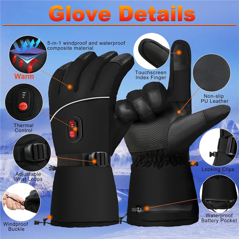 A07T – Sarung Tangan Elektrik  - Heated Gloves Electric ulasan dan harga