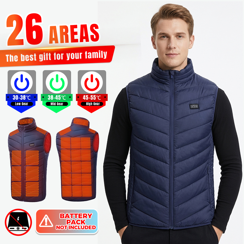 Rompi Pemanas Cerdas dengan 26 - Winter Clothing Hiking ulasan dan harga