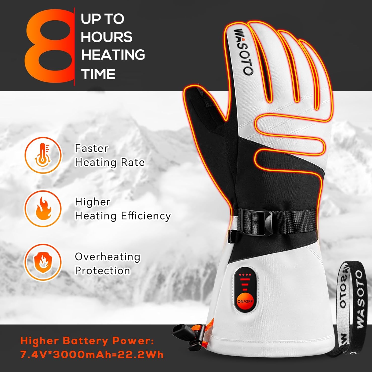 Sarung Tangan Ski Elektrik Isi - Heated Gloves Electric ulasan dan harga